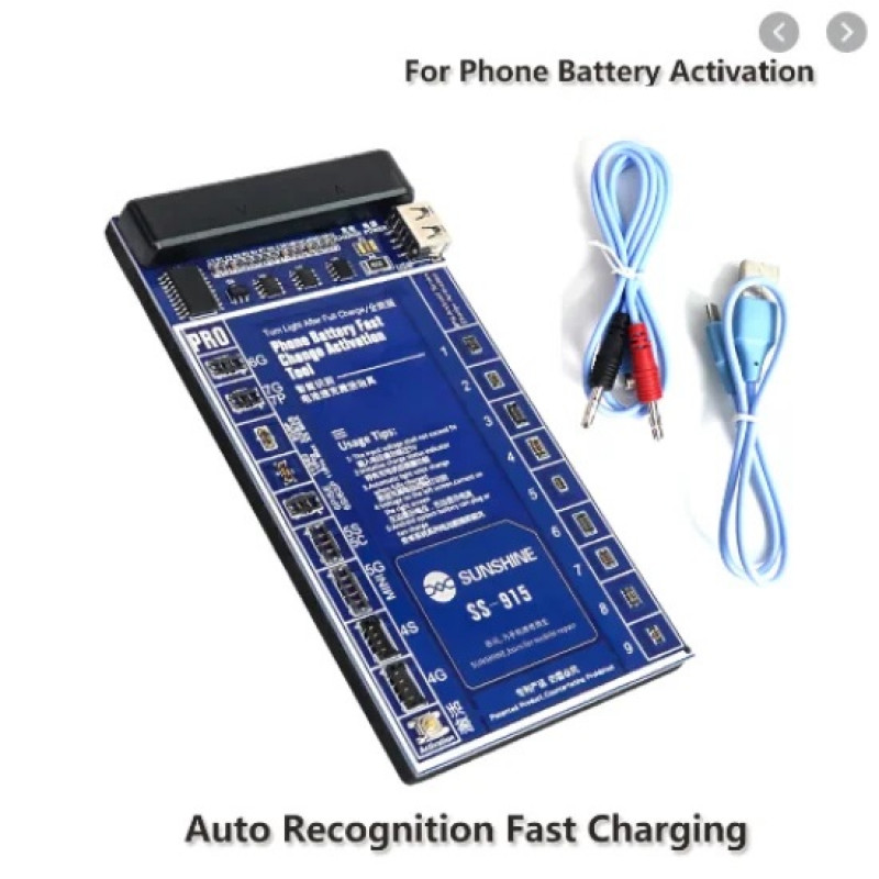SS-915 IPHONE/ANDROID BATTERY Activation/CHARGER